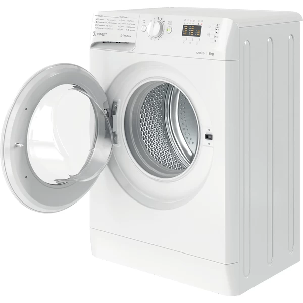 Indesit MTWSA 61252 W EE fehér, elöltöltős, keskeny, max.1200ford., 6 kg, mosógép