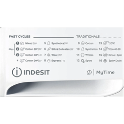 Indesit MTWSA 61252 W EE keskeny elöltöltős mosógép