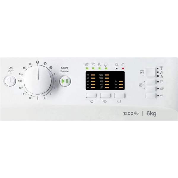 Indesit MTWSA 61252 W EE keskeny elöltöltős mosógép