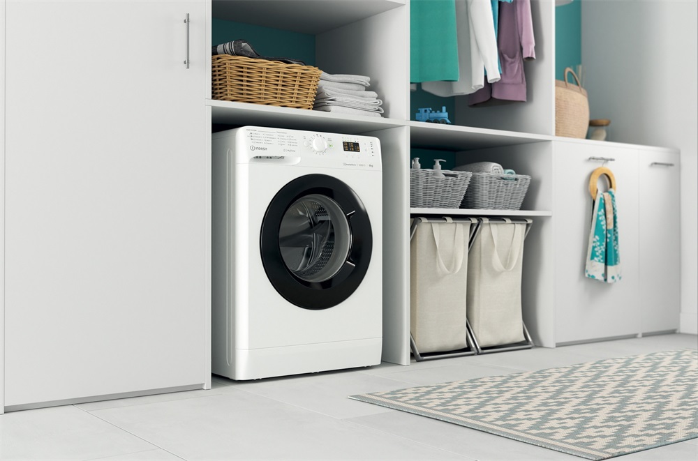 Indesit MTWSA 61294 WK EE fehér, elöltöltős, keskeny, max.1200ford., 6 kg, mosógép