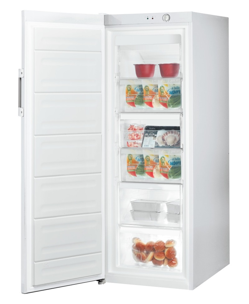 Indesit UI6 2 W fehér, egyajtós, Fagyasztó:245L, fagyasztószekrény