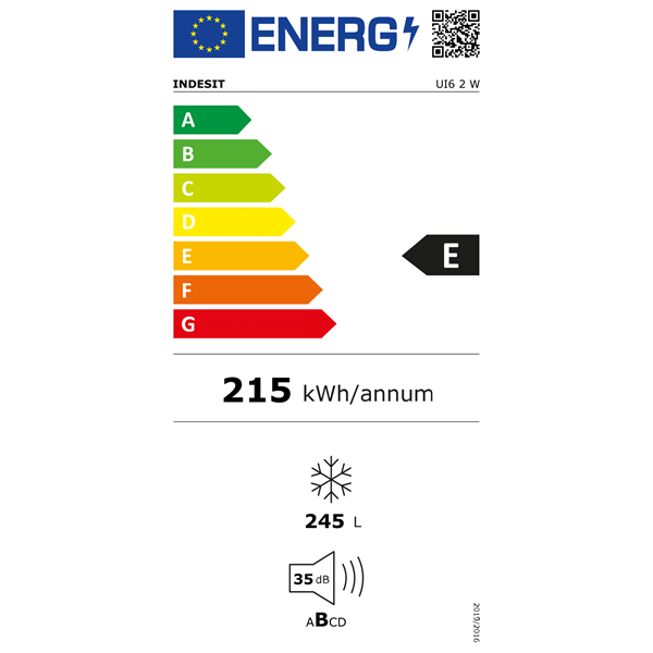 Indesit UI6 2 W fagyasztószekrény