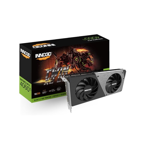 Inno3D GeForce RTX 4060 Ti Twin X2 OC 16GB GDDR6 128-bit grafikus kártya