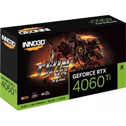 Inno3D GeForce RTX 4060 Ti Twin X2 nVidia 8GB GDDR6 128bit PCIe videókártya