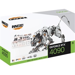 Inno3D GeForce RTX 4090 X3 White OC 24GB GDDR6X 384-bit grafikus kártya
