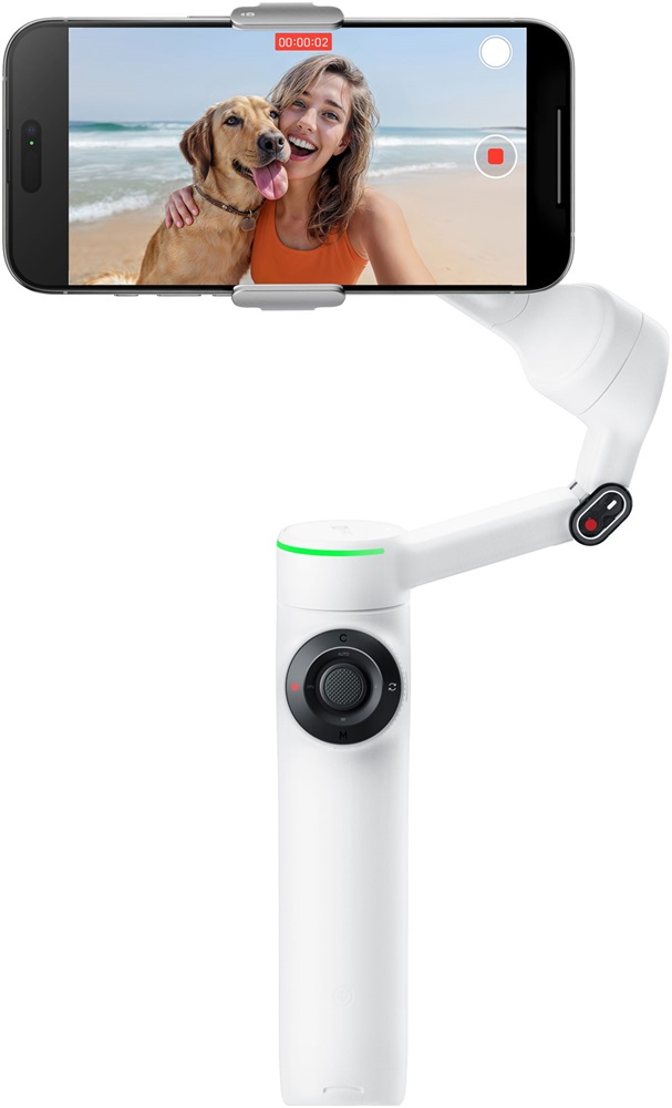 Insta360 Flow 2 Pro fehér stabilizátor
