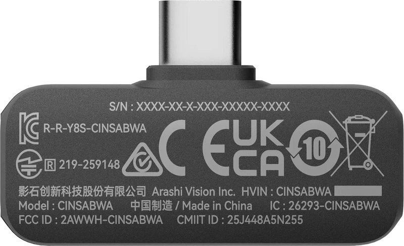 Insta360 Mic Air (1 TX + 1 RX) mikrofon