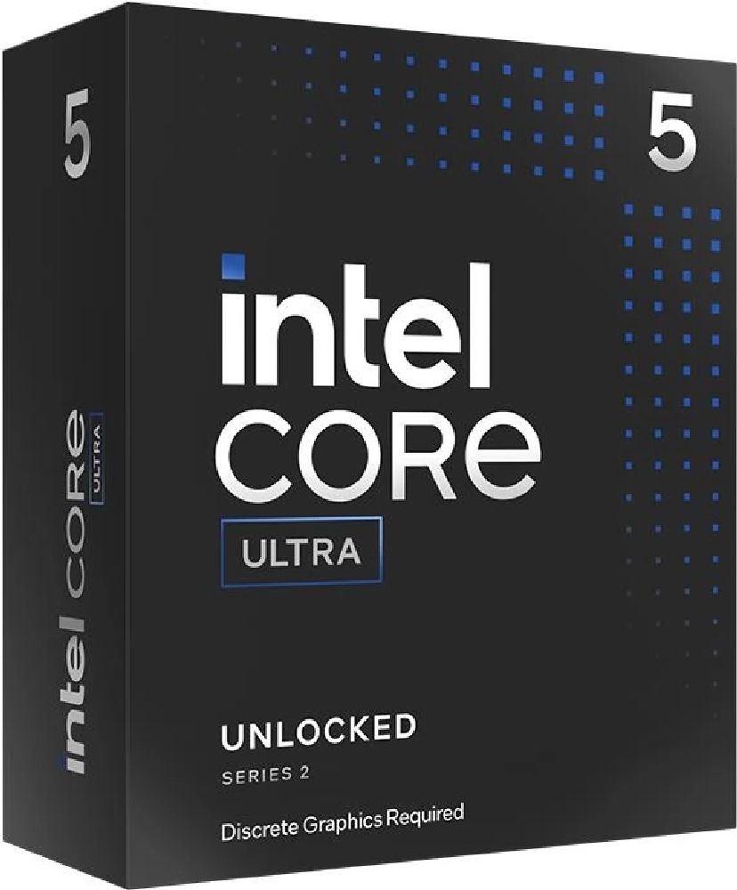 Intel Core Ultra 5 5,2GHz LGA1851 24MB (Ultra 5-245KF) box processzor