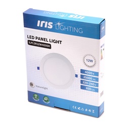 Iris Lighting PLSR-12W 12W/820lm/4000K álmennyezeti kör alakú LED panel