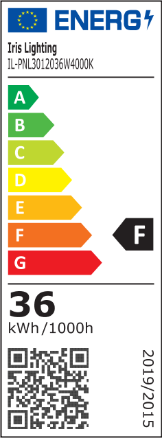 Iris Lighting LED PANEL 60x60 36W 3600lm 4000K IP44/IP20 álmennyezeti rögzítőfüllel