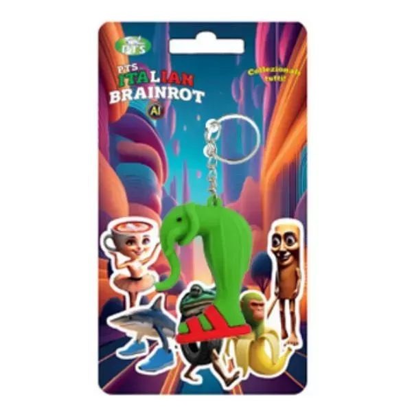 Italian Brainrot 7cm 3D kulcstartó