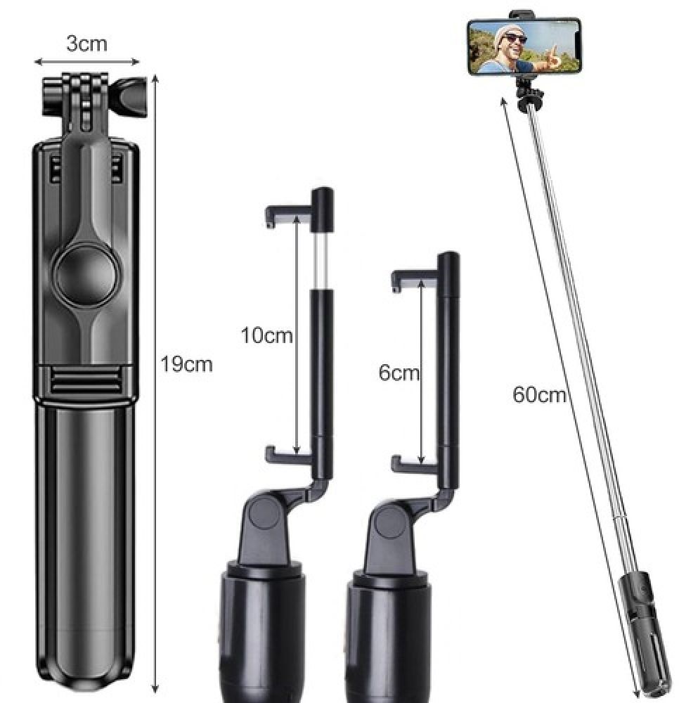 Izoxis Tripod + szelfi bot szett vezérlővel okostelefonokhoz