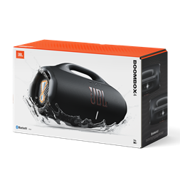 JBL Boombox 4 hordozható fekete Bluetooth hangszóró