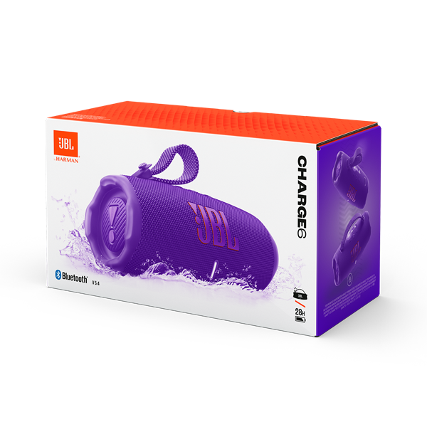 JBL Charge 6 lila Bluetooth hangszóró