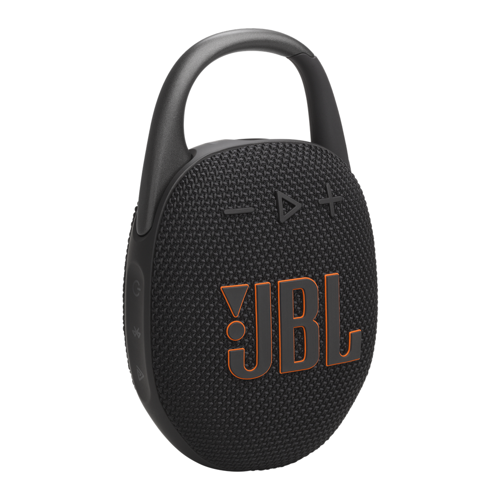 JBL Clip 5 BLK fekete hordozható Bluetooth hangszóró
