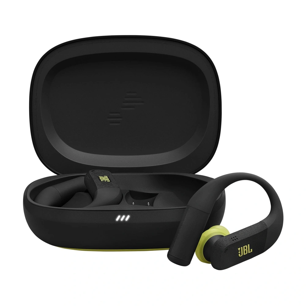 JBL Endurance PEAK 4 True Wireless Bluetooth fekete-lime sport fülhallgató