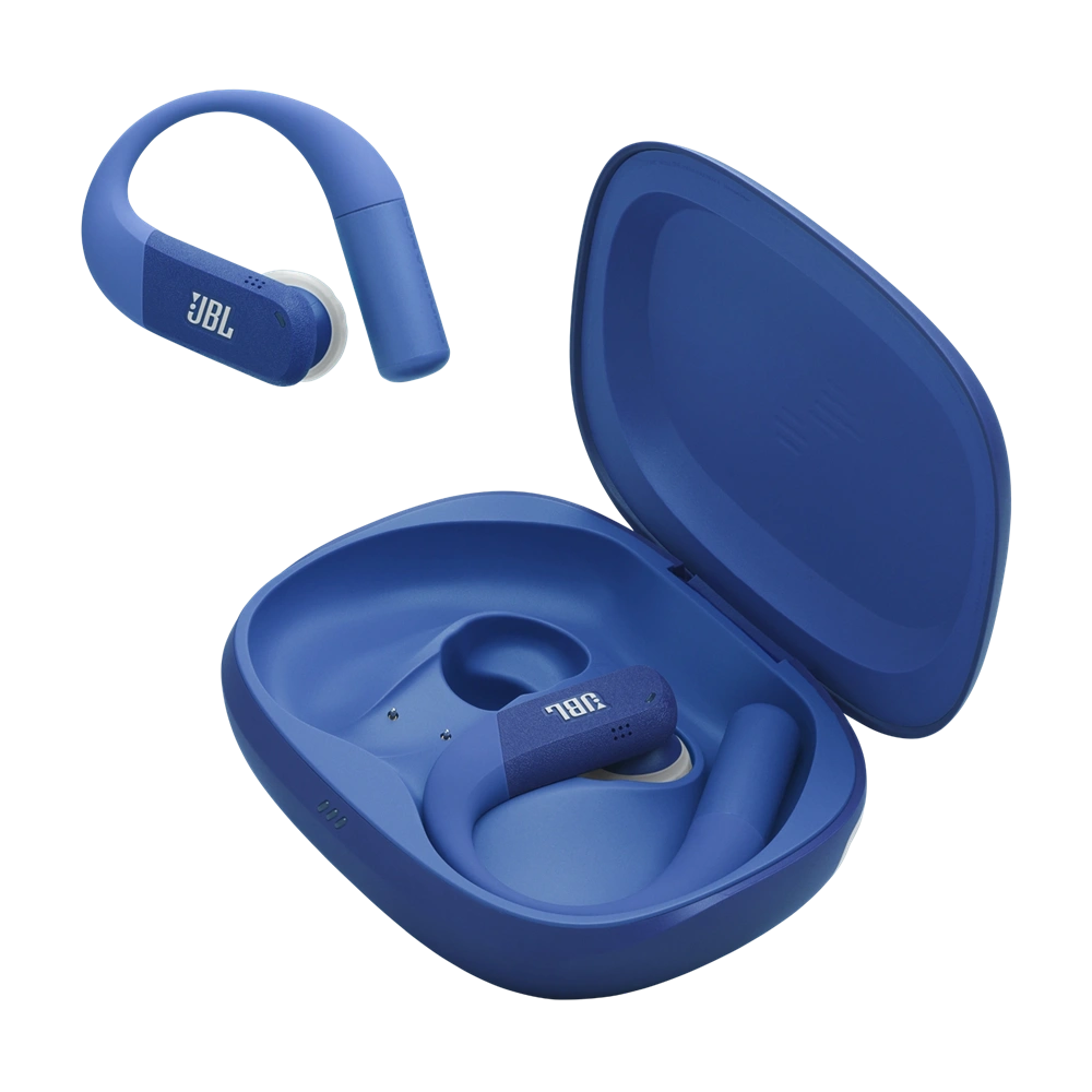 JBL Endurance PEAK 4 True Wireless Bluetooth kék sport fülhallgató