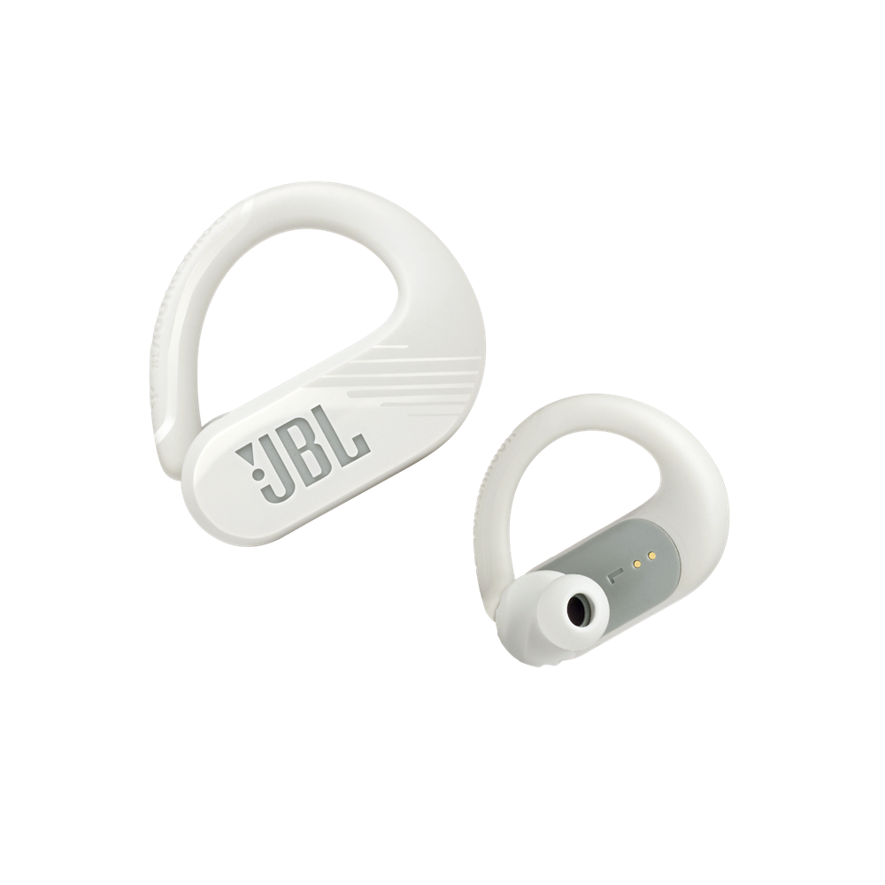 JBL Endurance PeakII True Wireless Bluetooth fehér sport fülhallgató
