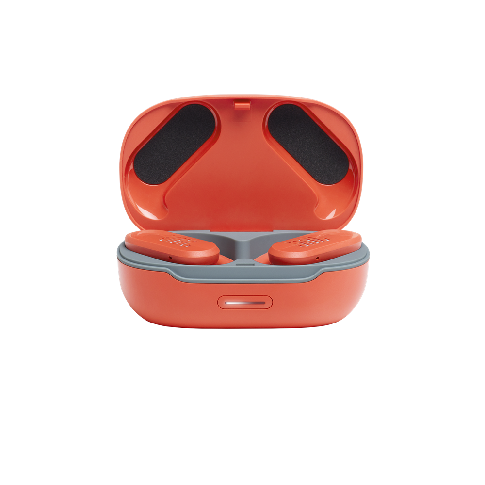 JBL Endurance PeakII True Wireless Bluetooth narancs sport fülhallgató