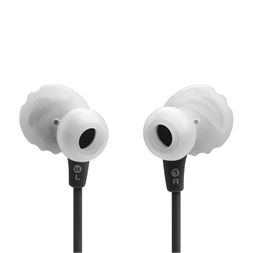 JBL Endurance Run 3 USB-C vezetékes mikrofonos fekete-szürke sport fülhallgató