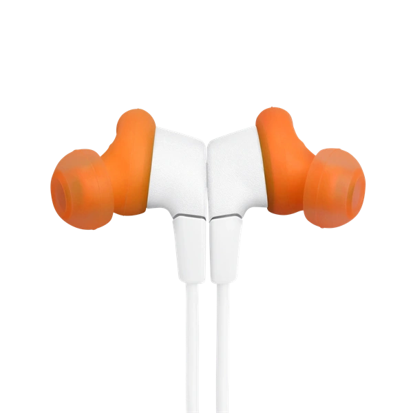 JBL Endurance Run 3 vezetékes mikrofonos fehér sport fülhallgató