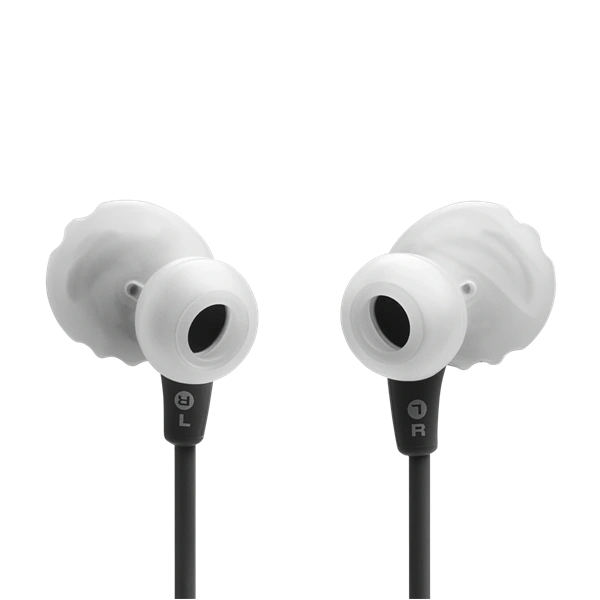 JBL Endurance Run 3 vezetékes mikrofonos fekete-szürke sport fülhallgató