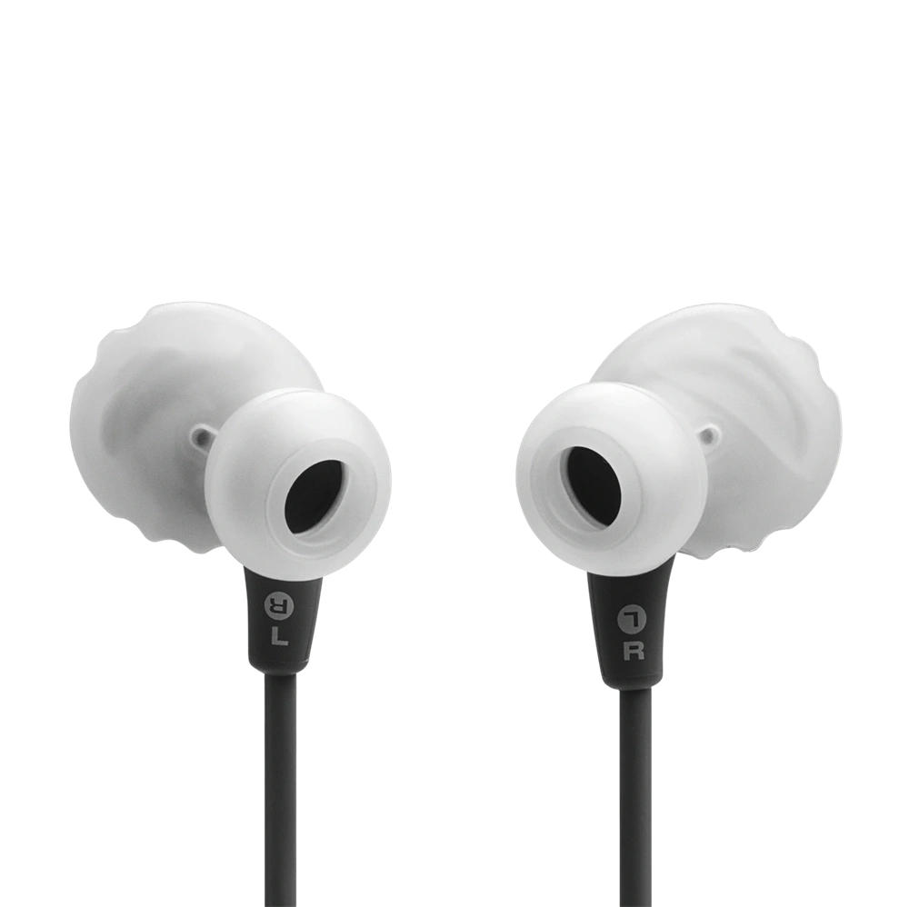 JBL Endurance Run 3 vezetékes mikrofonos fekete-szürke sport fülhallgató