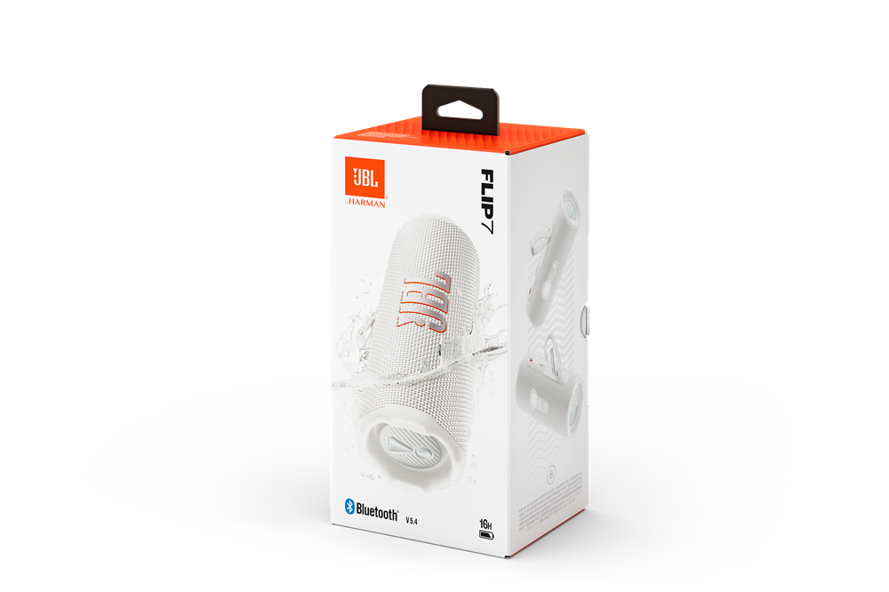 JBL FLIP 7 fehér Bluetooth hangszóró