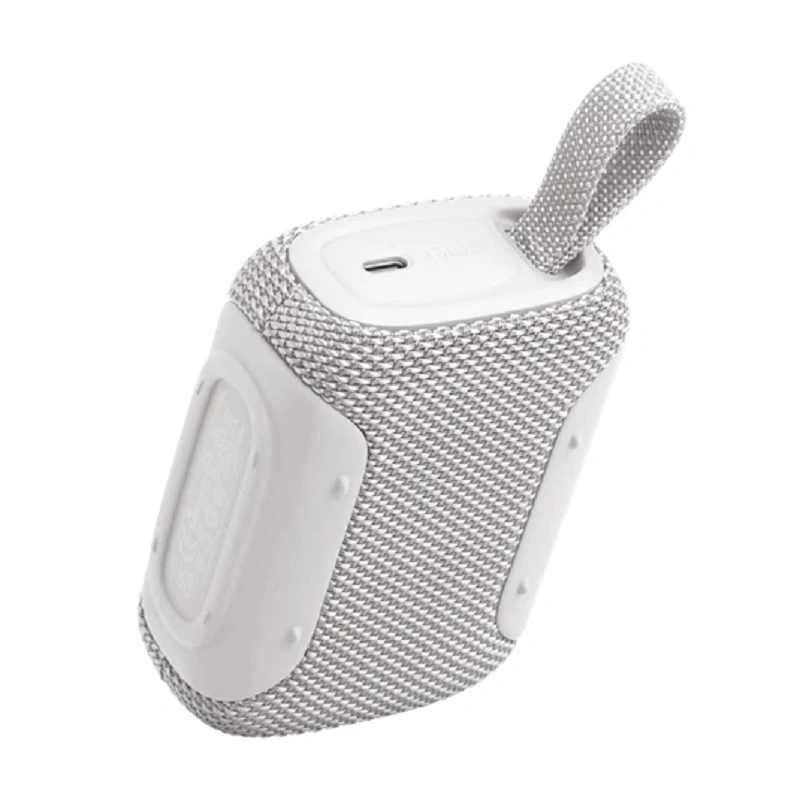 JBL GO 5 hordozható Bluetooth hangszóró, Fehér