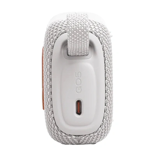 JBL GO 5 hordozható Bluetooth hangszóró, Fehér