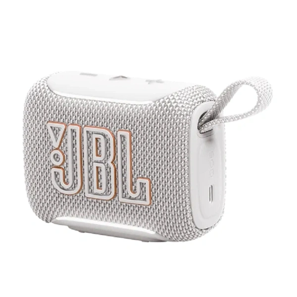 JBL GO 5 hordozható Bluetooth hangszóró, Fehér