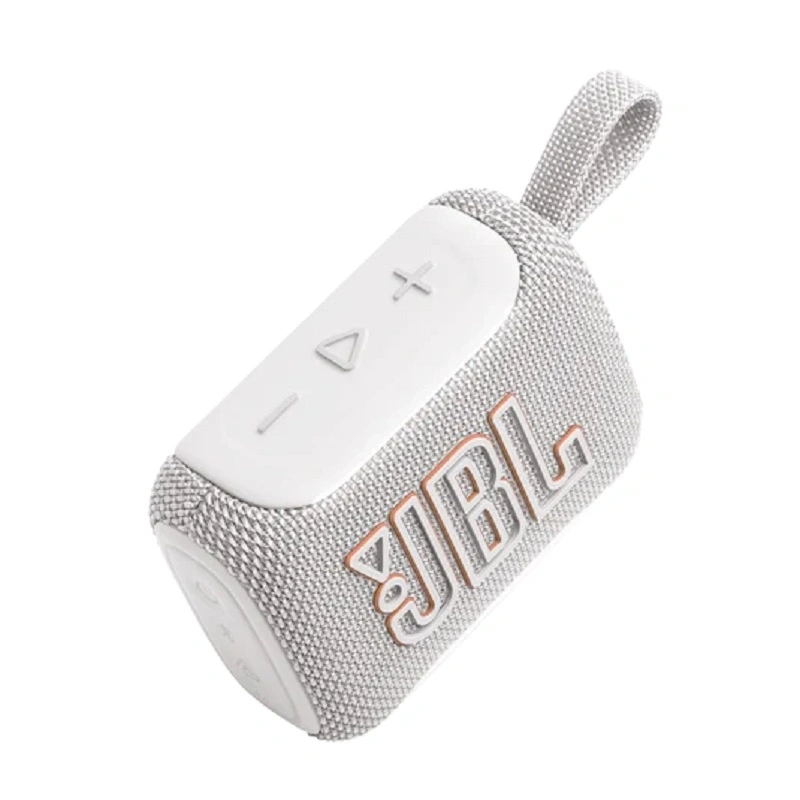 JBL GO 5 hordozható Bluetooth hangszóró, Fehér