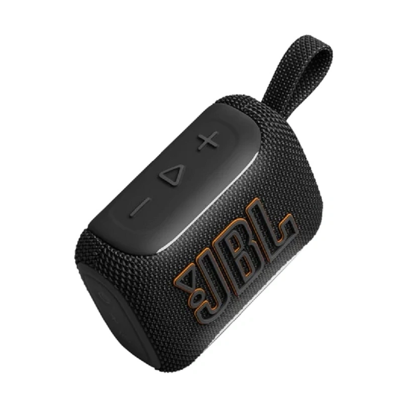 JBL GO 5 hordozható Bluetooth hangszóró, Fekete