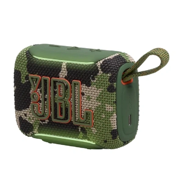 JBL GO 5 hordozható Bluetooth hangszóró, Squad (terepmintás)