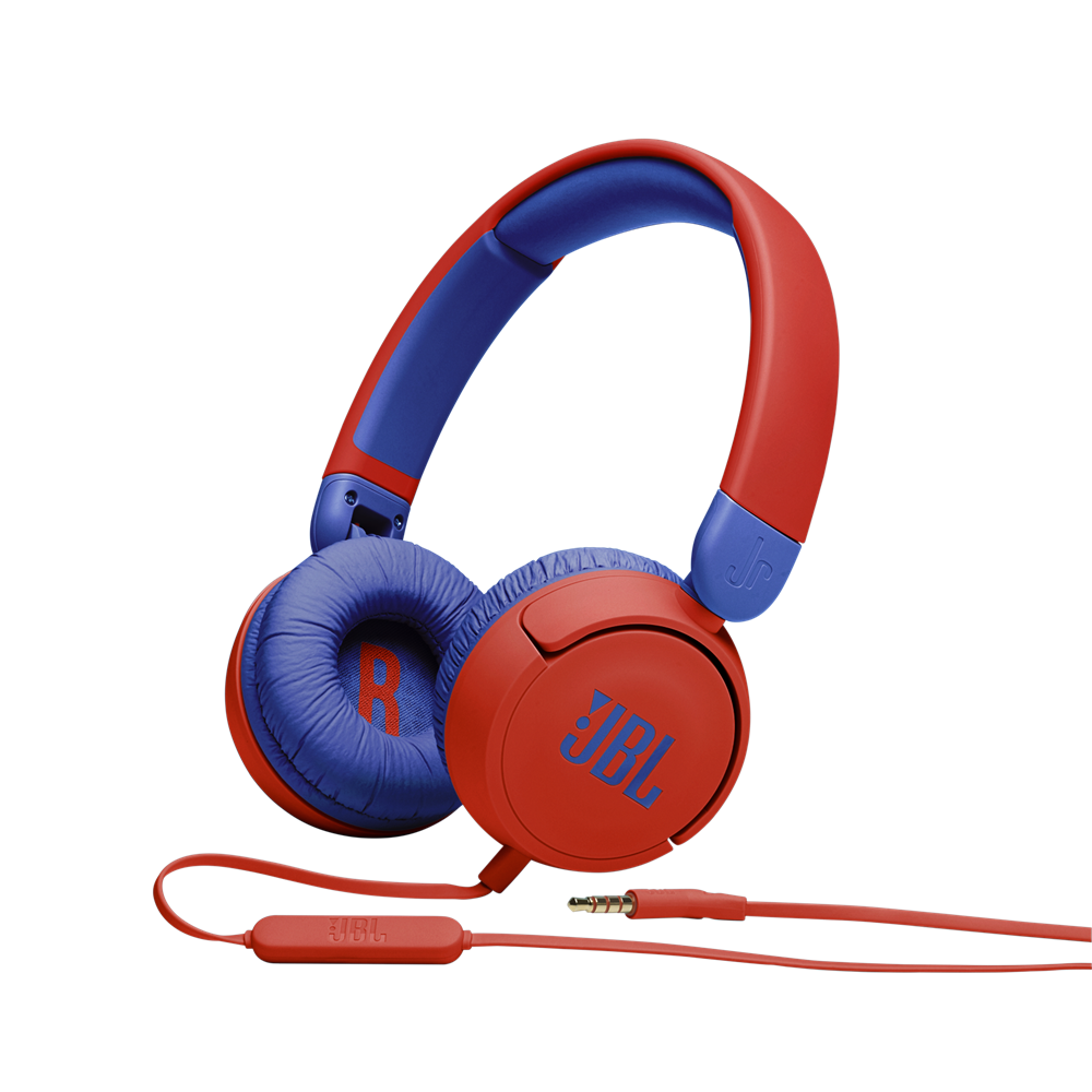 JBL JR310 RED piros gyerek fejhallgató