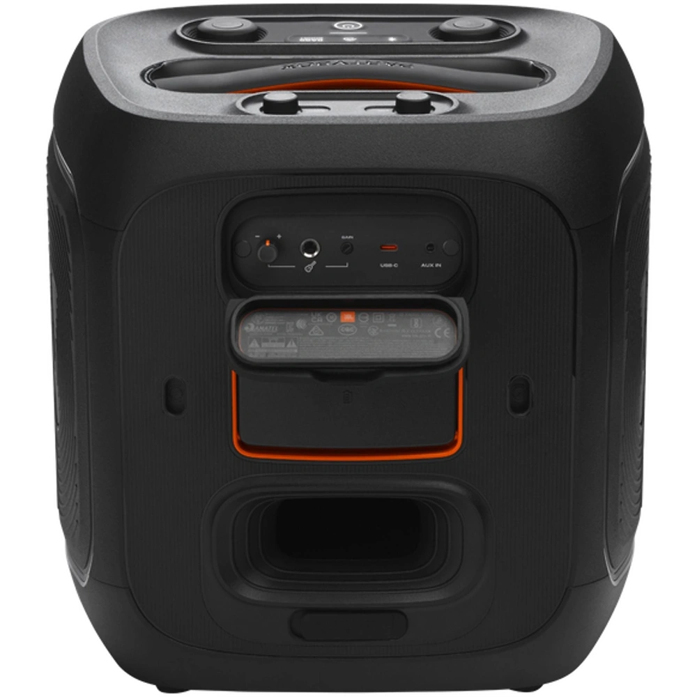 JBL Partybox Encore 2 fekete Bluetooth hangszóró vezeték nélküli mikrofonnal