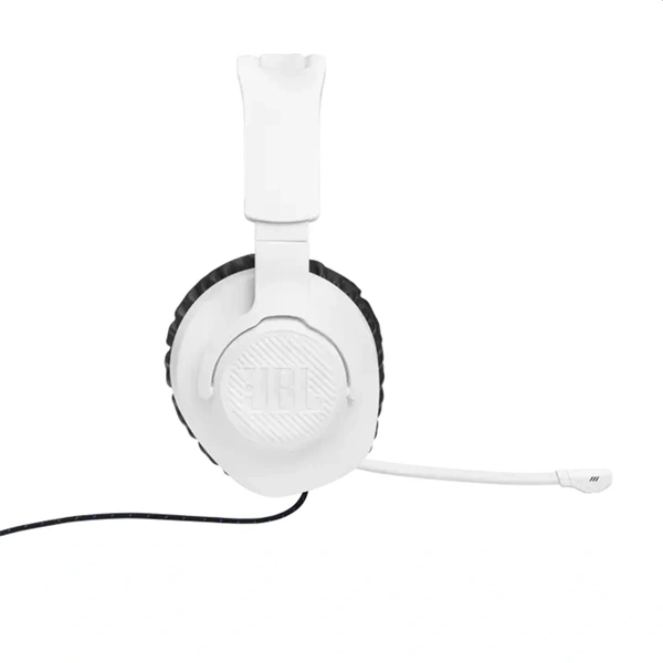 JBL Quantum 100 fehér-kék gamer headset