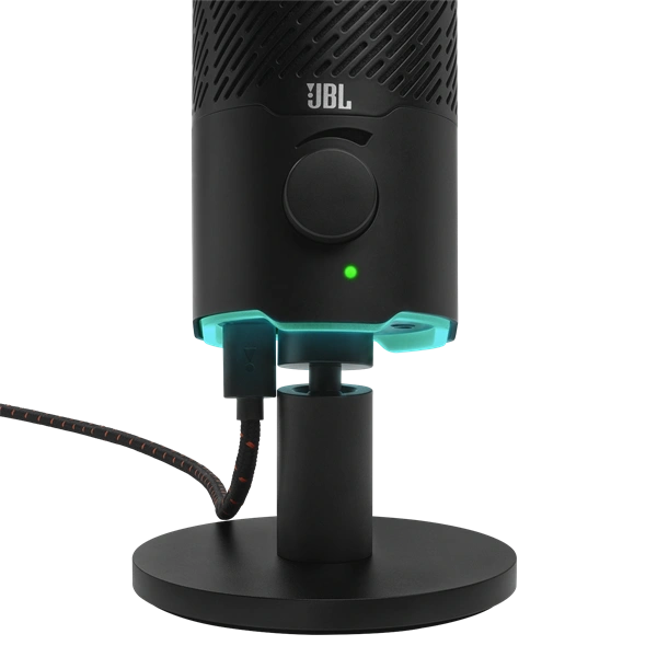 JBL Quantum Stream fekete streamer mikrofon