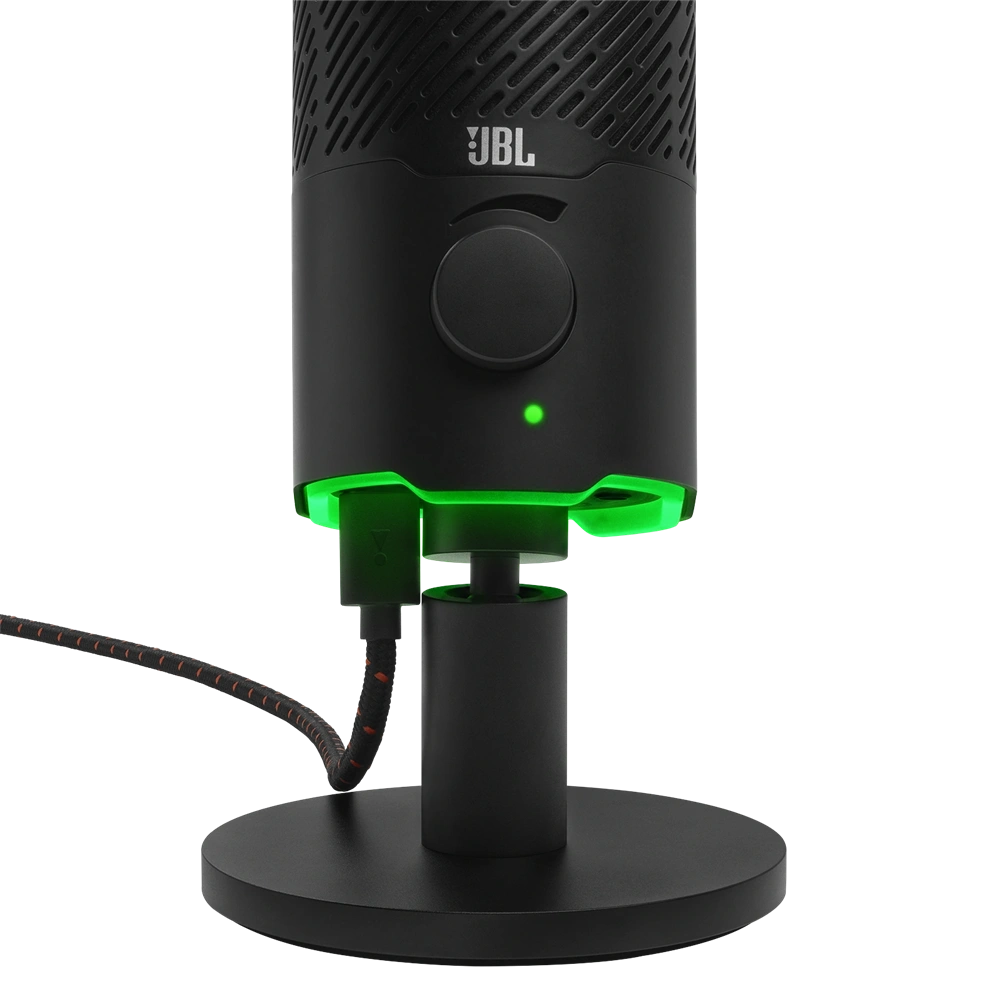 JBL Quantum Stream fekete streamer mikrofon