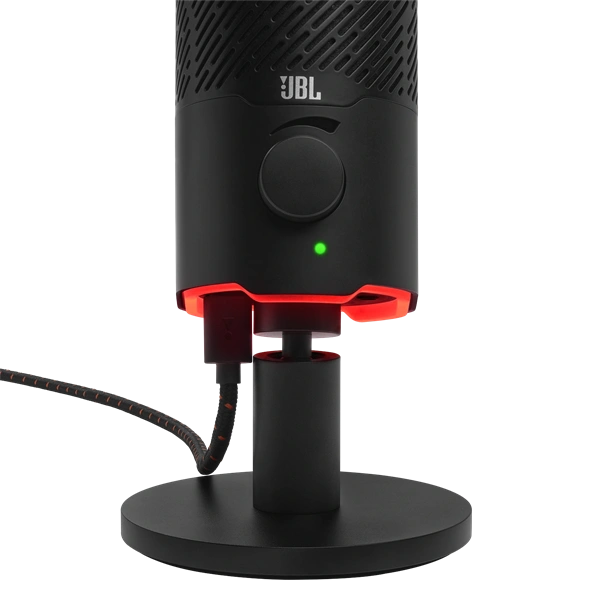 JBL Quantum Stream fekete streamer mikrofon