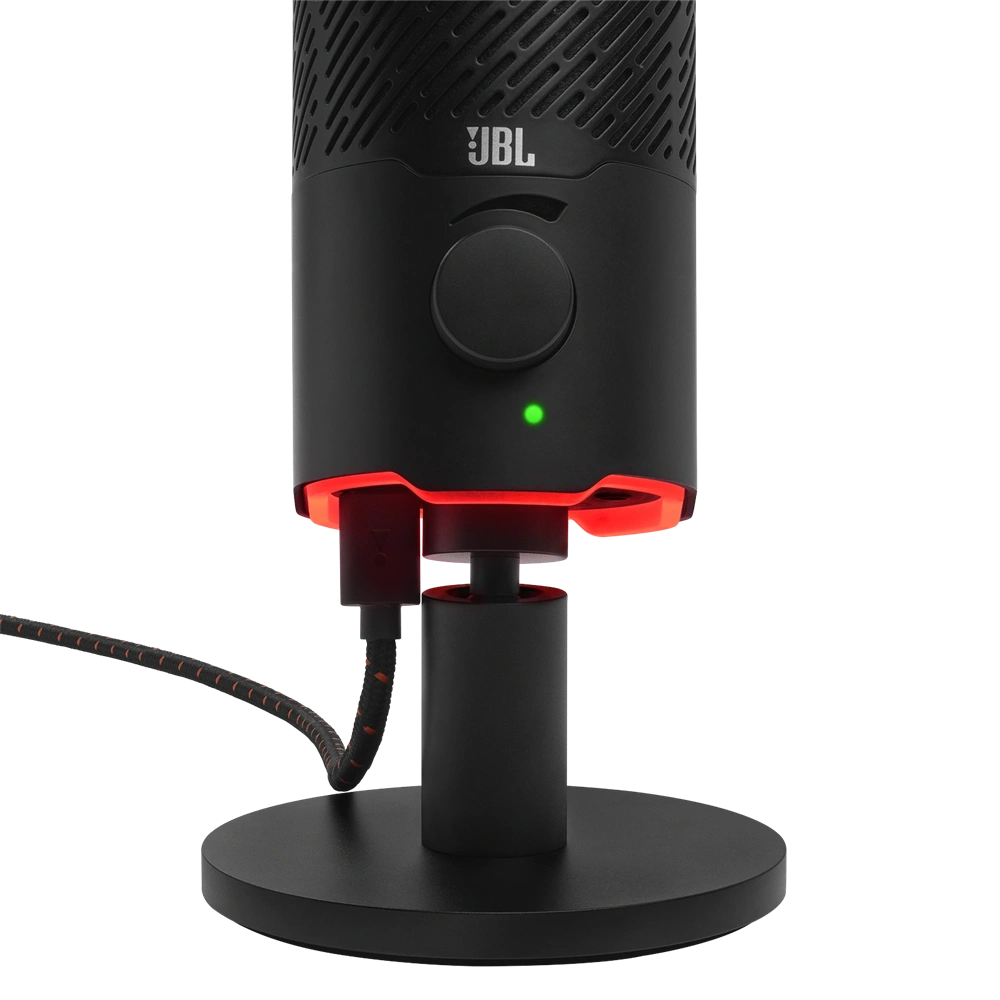 JBL Quantum Stream fekete streamer mikrofon