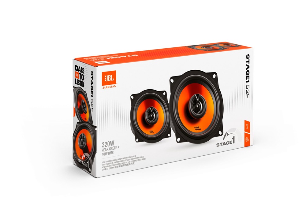 JBL STAGE 152F 13 cm-es 2 utas autó hangszóró pár rács nélkül