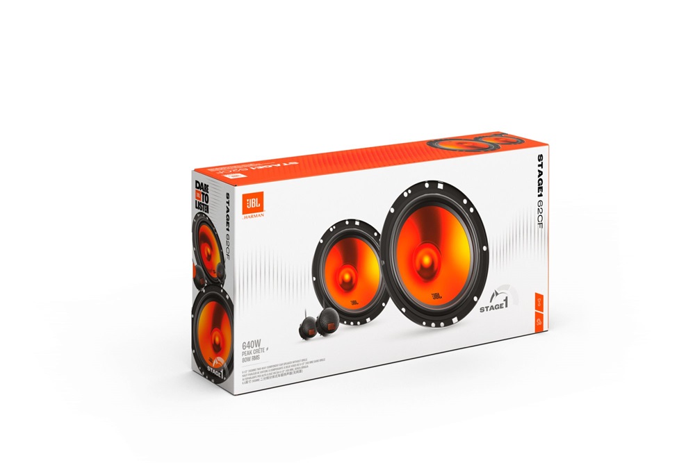 JBL STAGE 162CF 16,5 cm-es komponens hangszóró szett rács nélkül