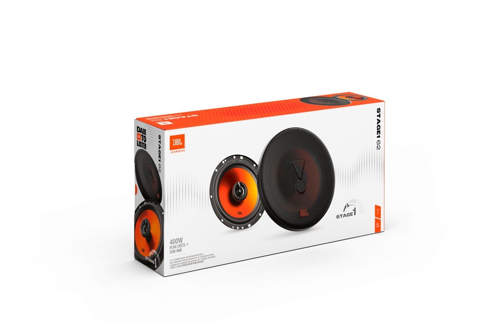 JBL STAGE 162 16,5 cm-es 2 utas autó hangszóró pár rács nélkül