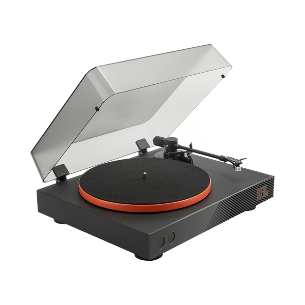 JBL Spinner fekete Bluetooth/bakelit lemezjátszó