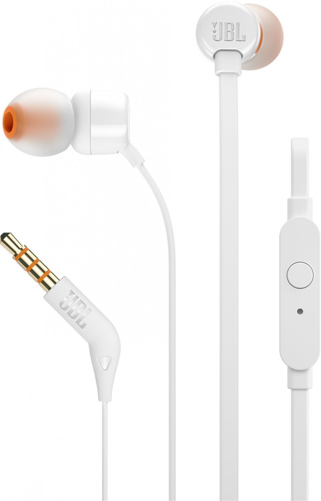JBL T110WHT fehér fülhallgató