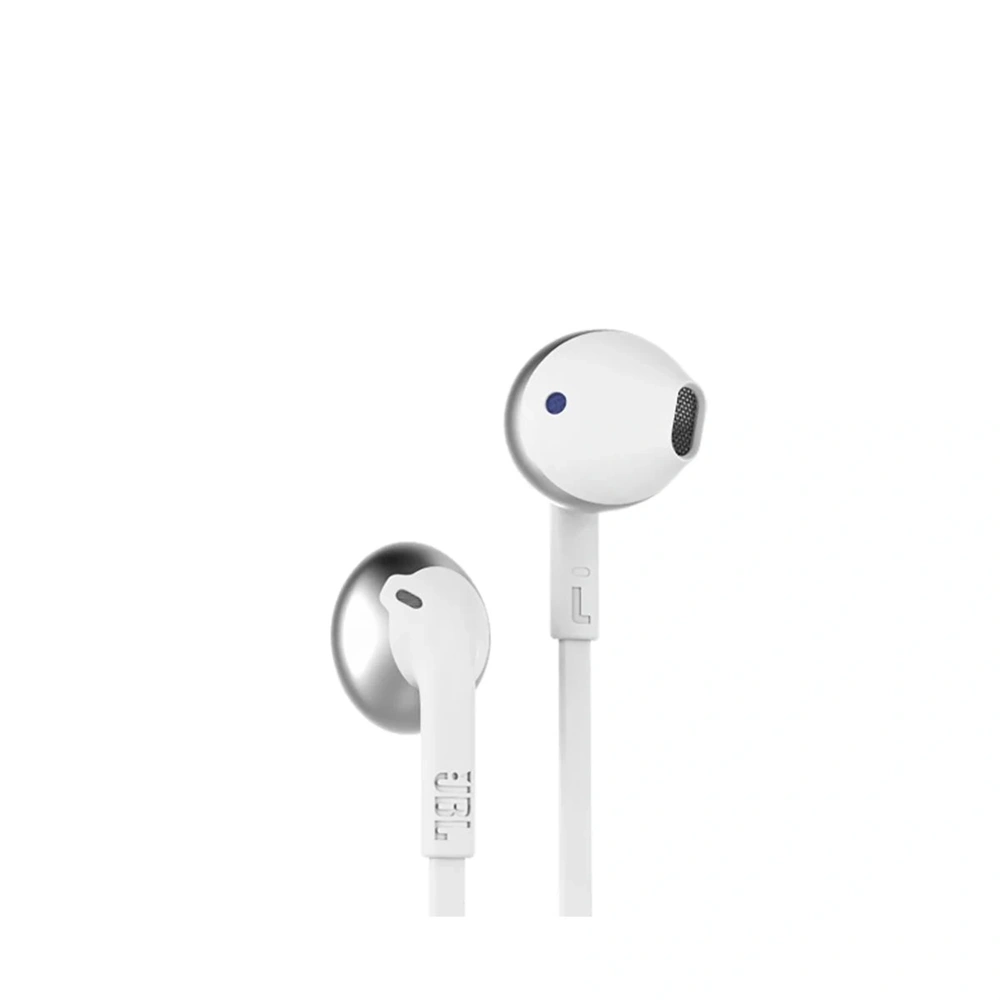 JBL T205CRM mikrofonos króm-fehér fülhallgató