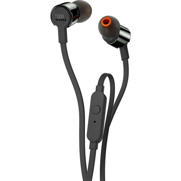 JBL T210BLKE fekete mikrofonos fülhallgató