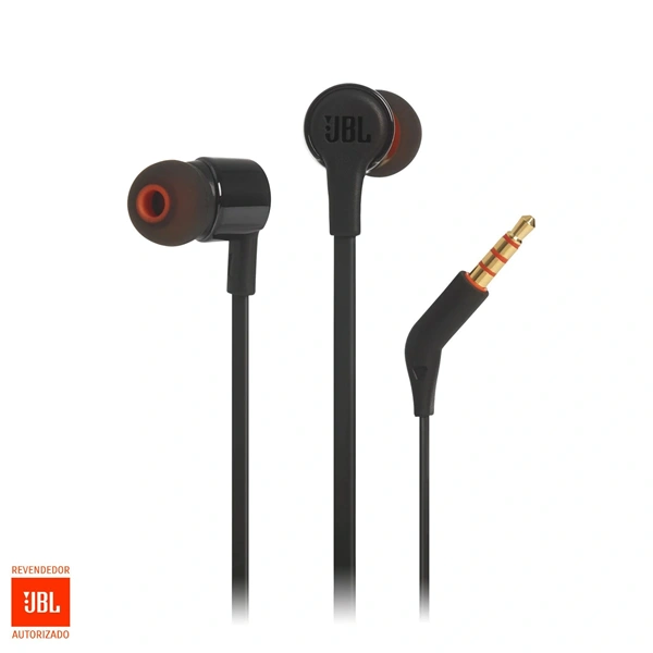 JBL T210 fekete fülhallgató