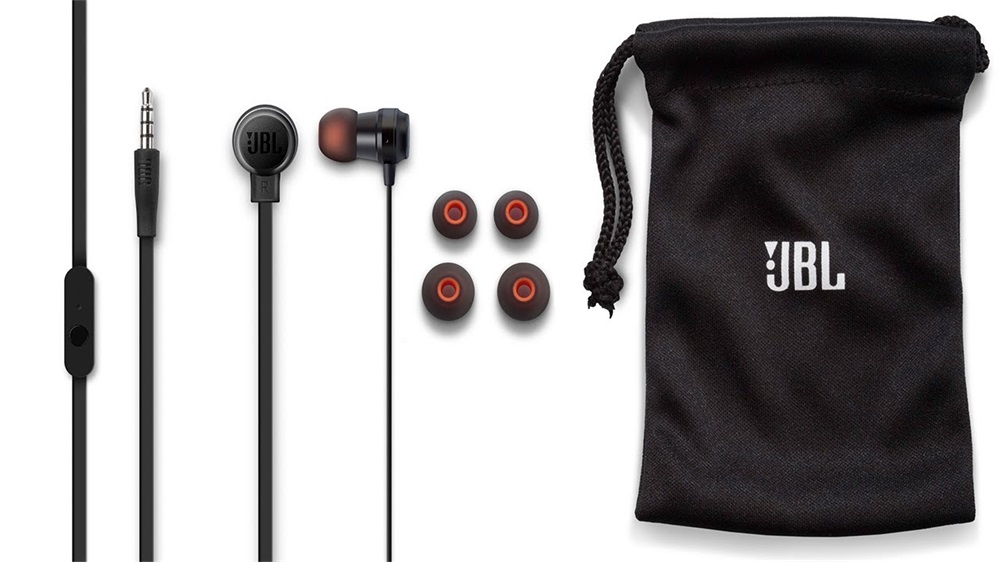JBL T210 fekete fülhallgató